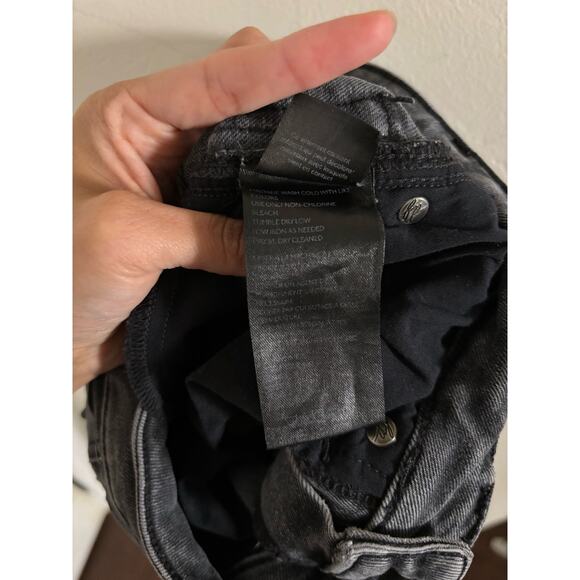 Free People Jeans Women's 24 Black Raw Hem Jeggings We The Free High Rise - Picture 9 of 9